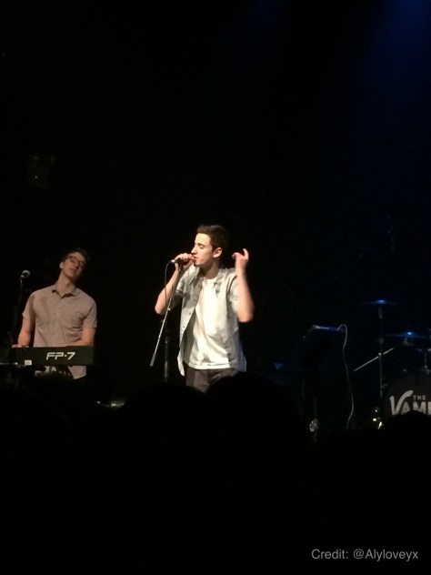 AJR at Gramercy Theater NYC 19Feb14 Credit: @Alyloveyx